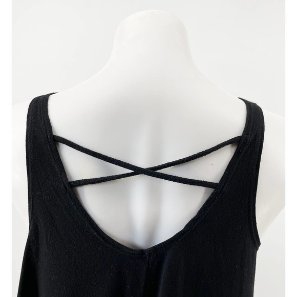 𝅺disney Mickey Mouse Blk Tank Top Sz M 7-9 - Picture 3 of 5